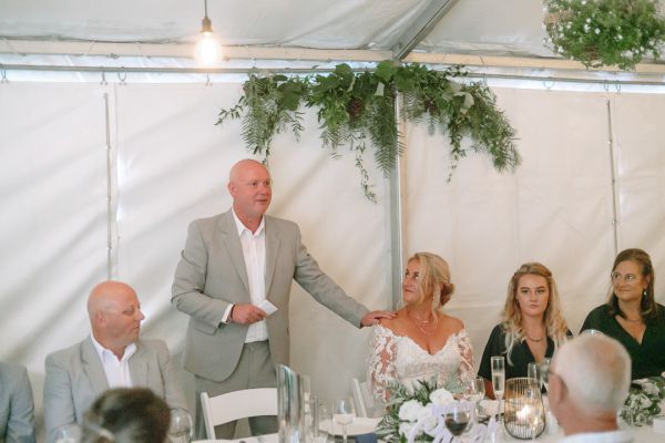 Andrea and Matt's wedding day in Hobart, frame 289