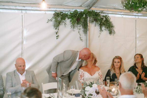 Andrea and Matt's wedding day in Hobart, frame 290