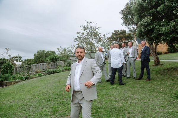 Andrea and Matt's wedding day in Hobart, frame 292