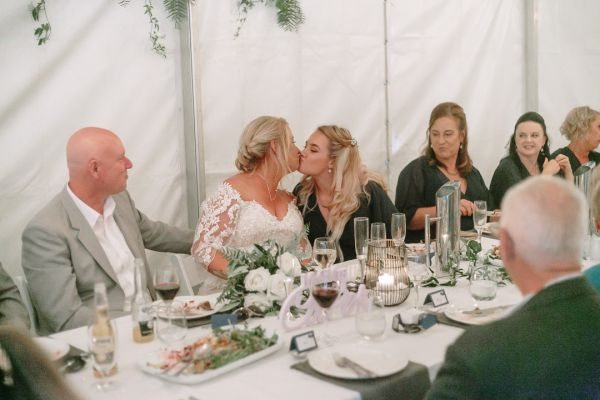 Andrea and Matt's wedding day in Hobart, frame 295