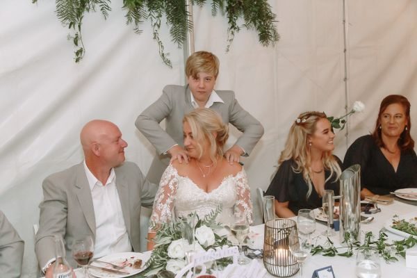 Andrea and Matt's wedding day in Hobart, frame 297