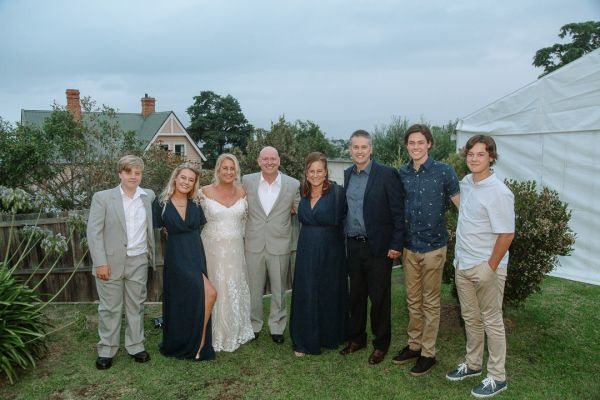 Andrea and Matt's wedding day in Hobart, frame 301