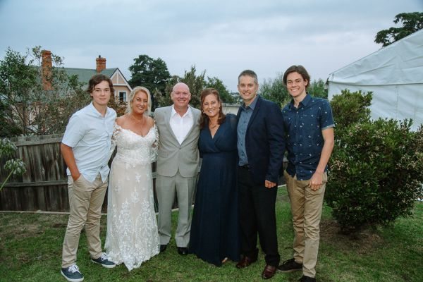 Andrea and Matt's wedding day in Hobart, frame 302