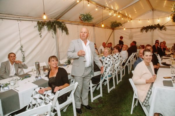 Andrea and Matt's wedding day in Hobart, frame 308