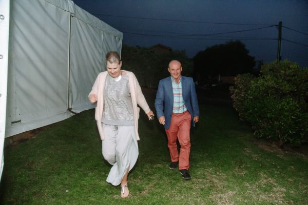 Andrea and Matt's wedding day in Hobart, frame 311