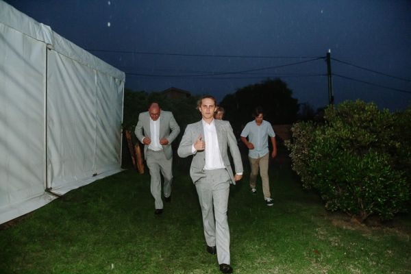 Andrea and Matt's wedding day in Hobart, frame 313