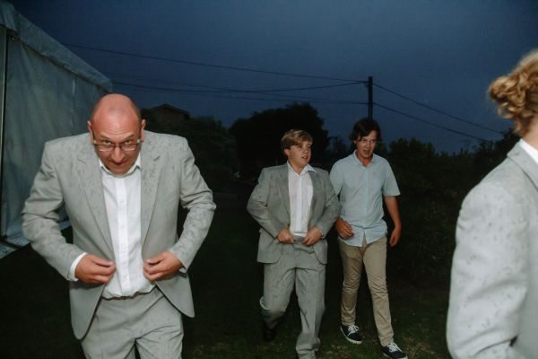Andrea and Matt's wedding day in Hobart, frame 314