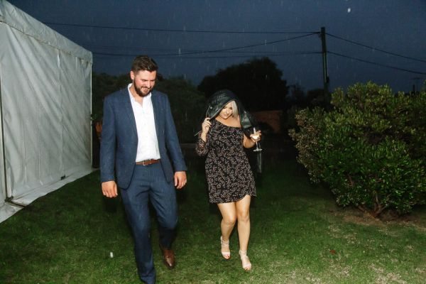 Andrea and Matt's wedding day in Hobart, frame 317