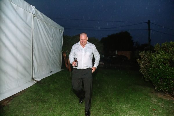 Andrea and Matt's wedding day in Hobart, frame 320