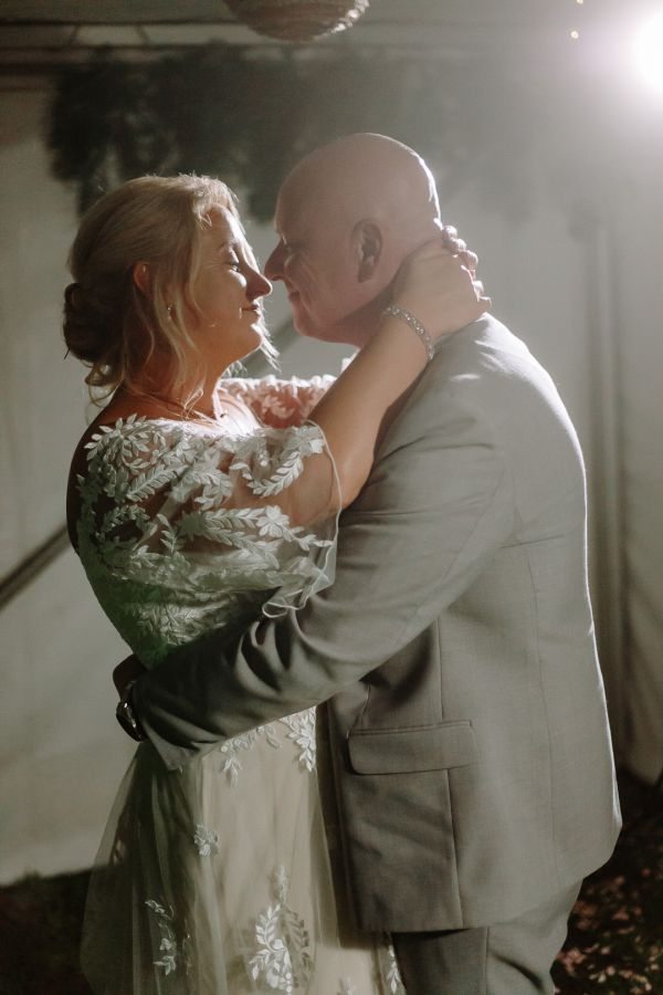 Andrea and Matt's wedding day in Hobart, frame 331