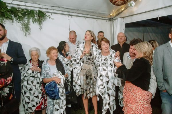 Andrea and Matt's wedding day in Hobart, frame 340
