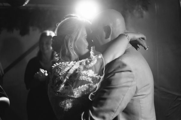 Andrea and Matt's wedding day in Hobart, frame 342