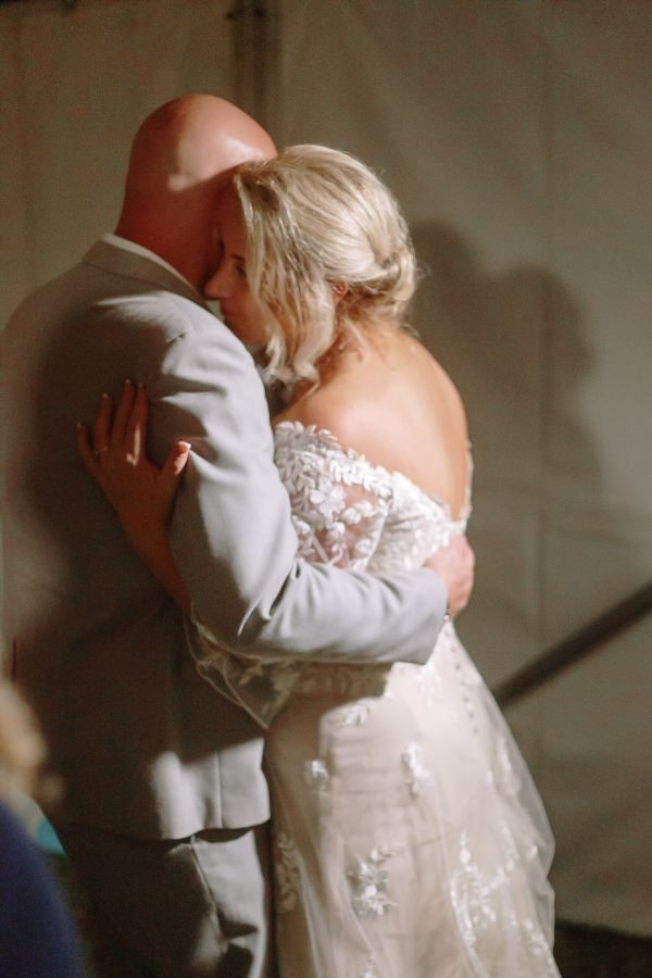 Andrea and Matt's wedding day in Hobart, frame 343