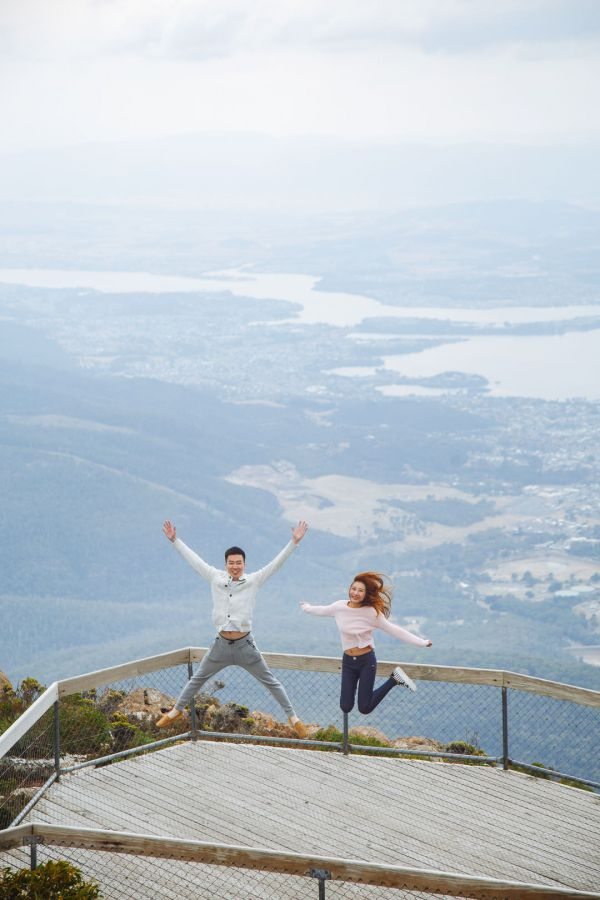 Angel and Andrew's pre-wedding session in Tasmania, frame 002