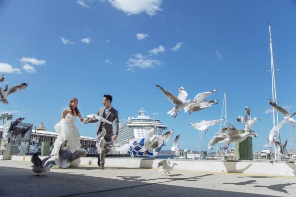 Angel and Andrew's pre-wedding session in Tasmania, frame 016