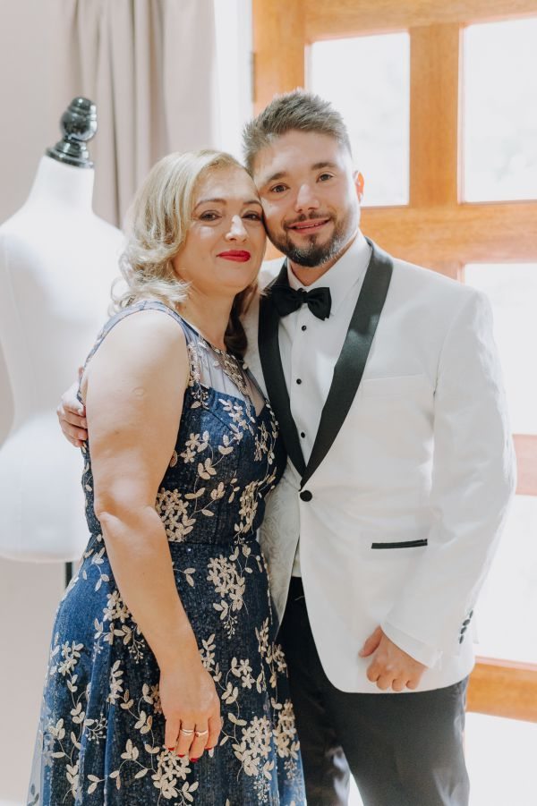 Momir and Biljana's wedding day in Findon, frame 013
