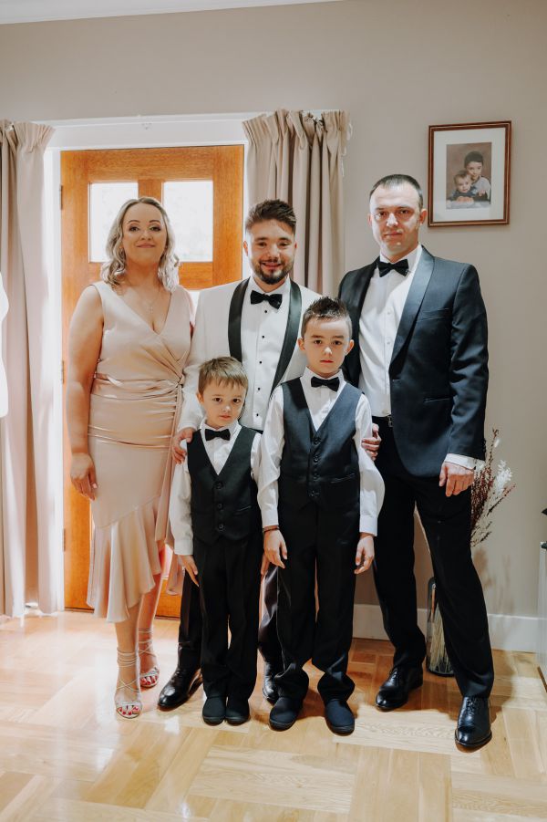 Momir and Biljana's wedding day in Findon, frame 022