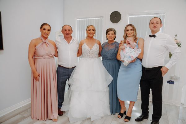 Momir and Biljana's wedding day in Findon, frame 034