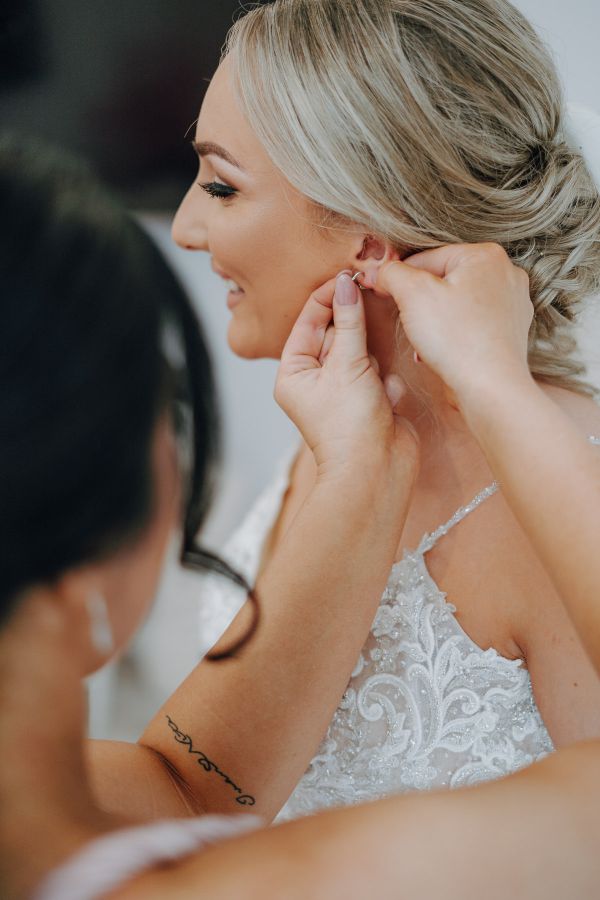 Momir and Biljana's wedding day in Findon, frame 037