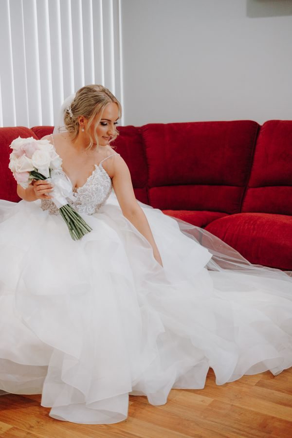 Momir and Biljana's wedding day in Findon, frame 052