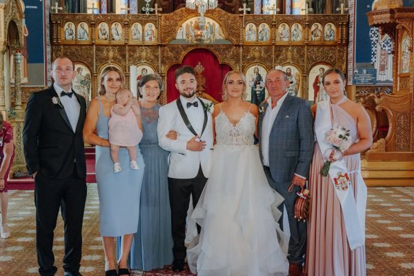 Momir and Biljana's wedding day in Findon, frame 115