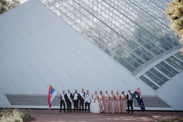 Momir and Biljana's wedding day in Findon, frame 127