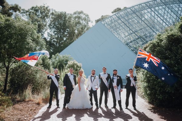 Momir and Biljana's wedding day in Findon, frame 139
