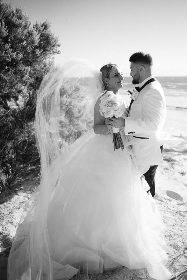 Momir and Biljana's wedding day in Findon, frame 163