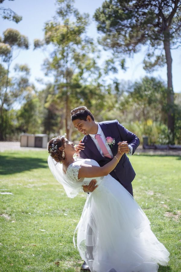 Sanita and Rav's wedding day in Paradise, frame 125