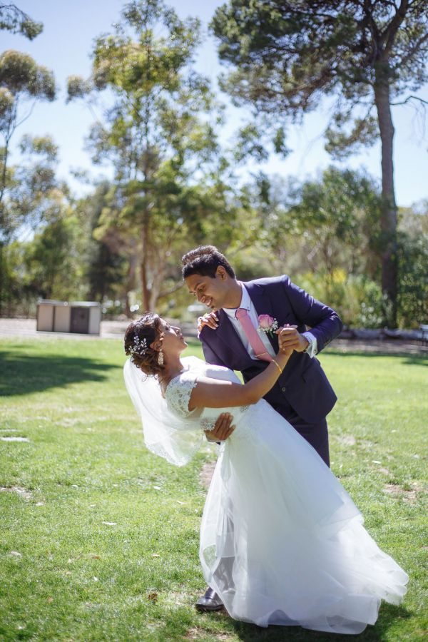Thorndon Park Reserve wedding, Sanita and Rav, frame 126