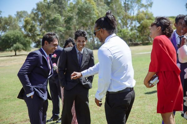 Sanita and Rav's wedding day in Paradise, frame 143