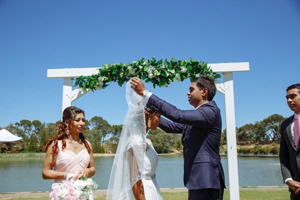 Sanita and Rav's wedding day in Paradise, frame 185