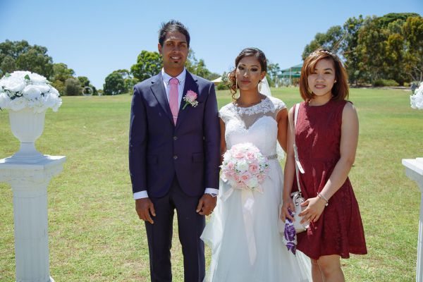 Sanita and Rav's wedding day in Paradise, frame 230