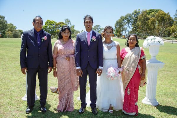 Sanita and Rav's wedding day in Paradise, frame 242