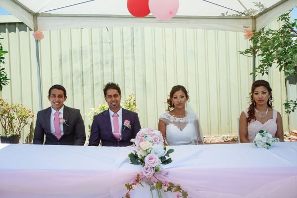 Sanita and Rav's wedding day in Paradise, frame 281