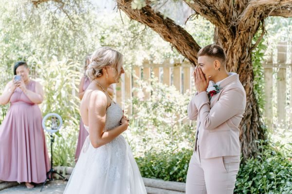 Leila and Tamara's wedding day in Aldinga, frame 028