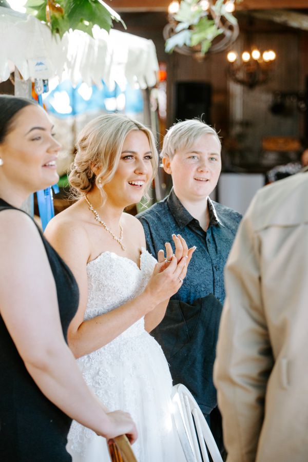 Leila and Tamara's wedding day in Aldinga, frame 085