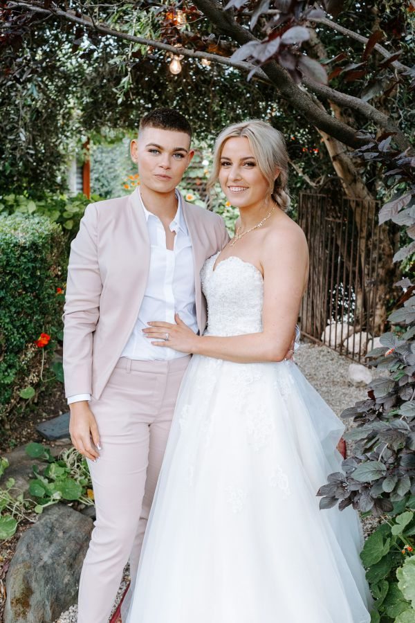 Aldinga Secret Garden wedding, Leila and Tamara, frame 101