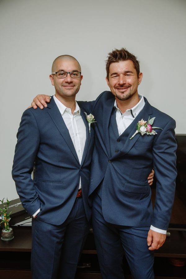 Steph and Dove's wedding day in Sorrento, frame 007