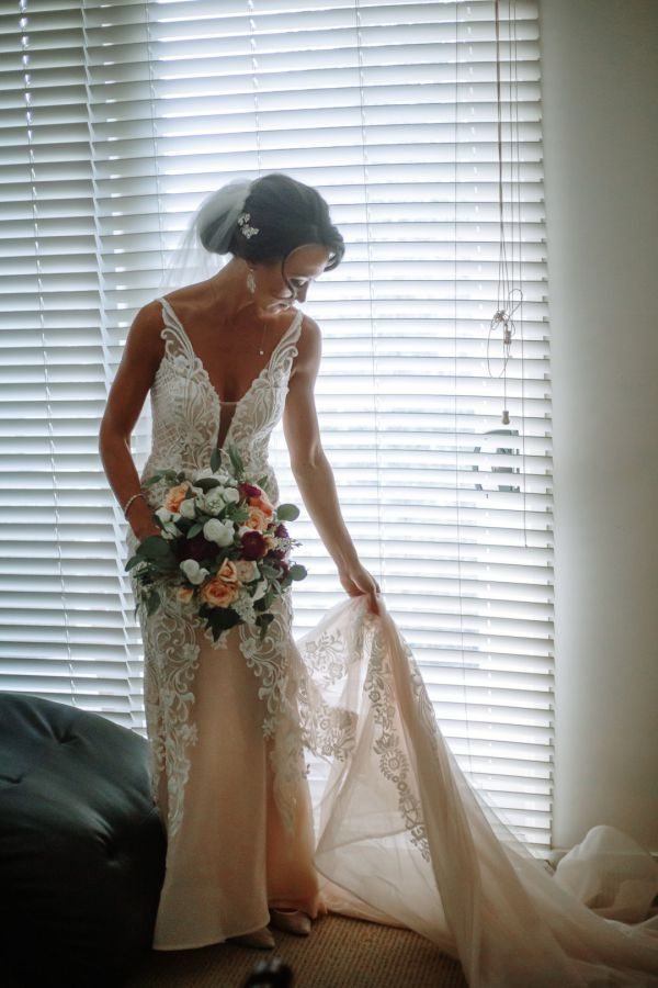 Steph and Dove's wedding day in Sorrento, frame 028