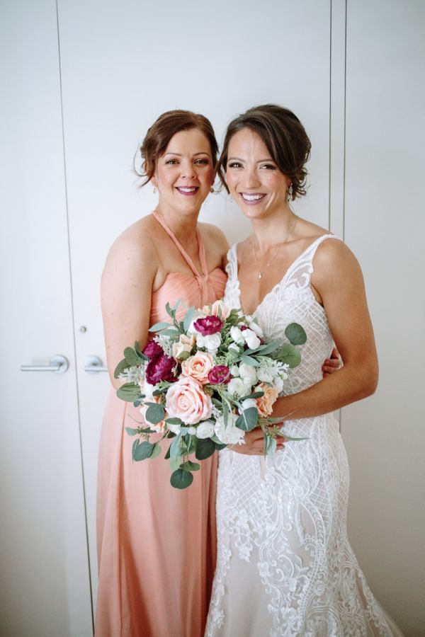 Steph and Dove's wedding day in Sorrento, frame 031