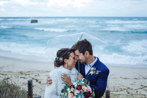 Steph and Dove's wedding day in Sorrento, frame 049