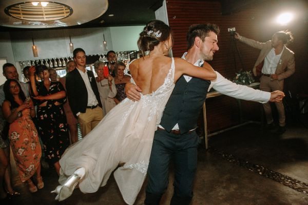 Steph and Dove's wedding day in Sorrento, frame 061
