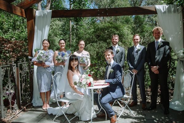 Lizzie and Jack's wedding day in Cockatoo, frame 118