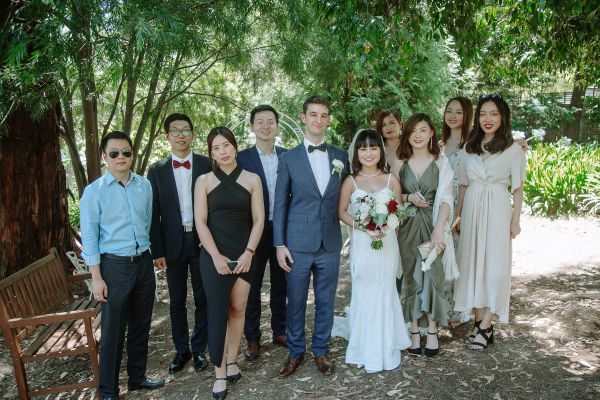 Lizzie and Jack's wedding day in Cockatoo, frame 130