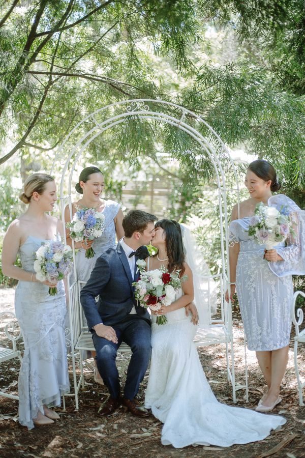Lizzie and Jack's wedding day in Cockatoo, frame 133
