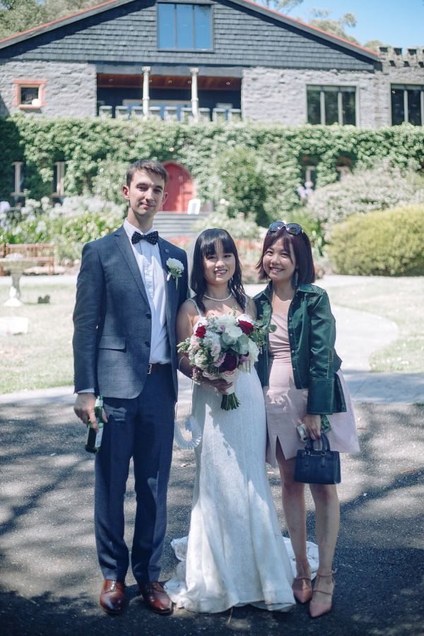 Lizzie and Jack's wedding day in Cockatoo, frame 139