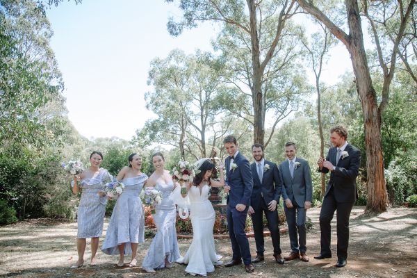 Lizzie and Jack's wedding day in Cockatoo, frame 145
