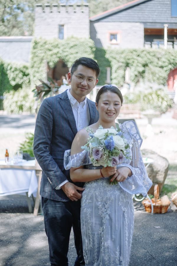 Lizzie and Jack's wedding day in Cockatoo, frame 178