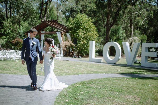 Lizzie and Jack's wedding day in Cockatoo, frame 181
